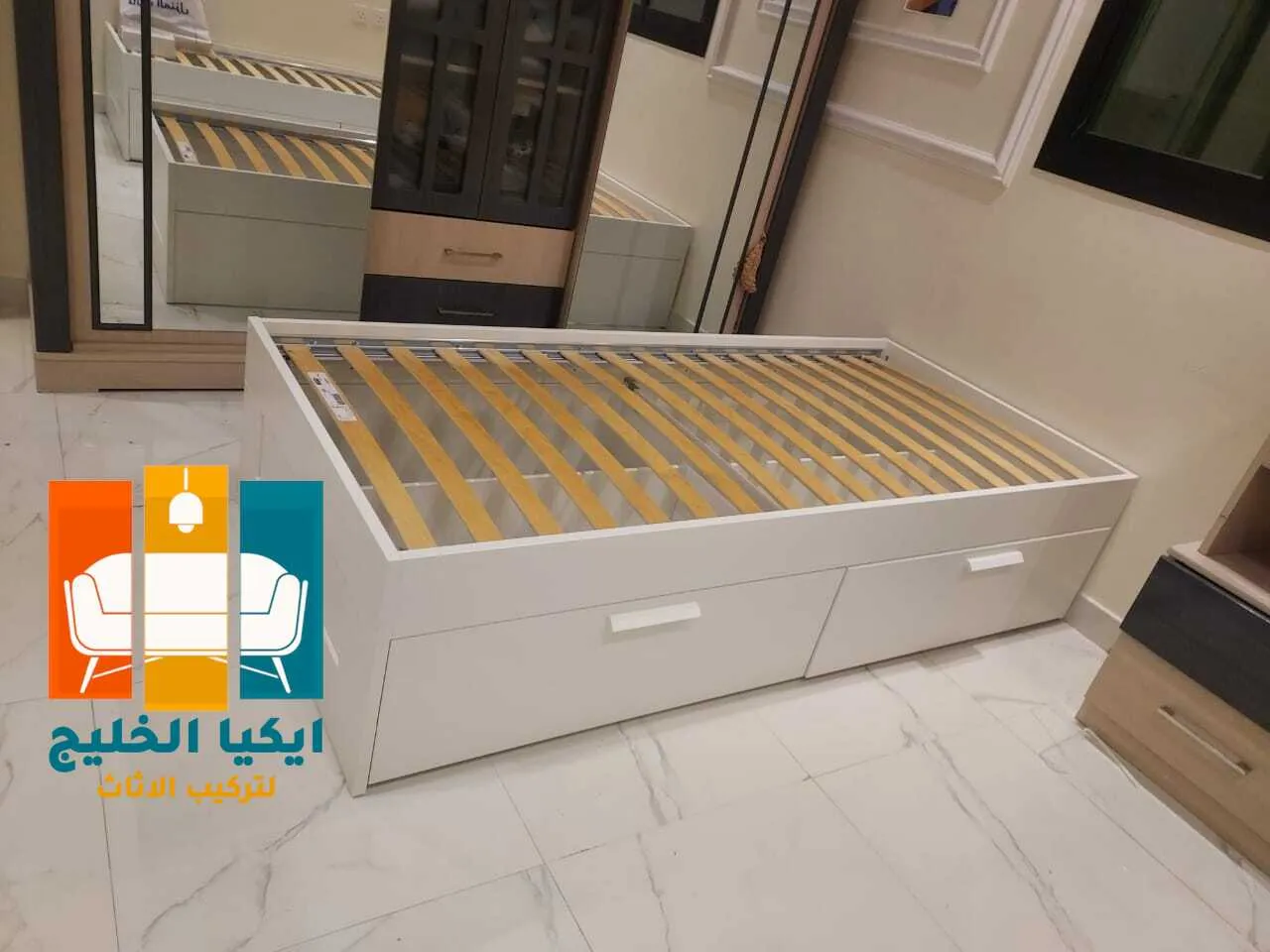 تركيب مفصلات السرير